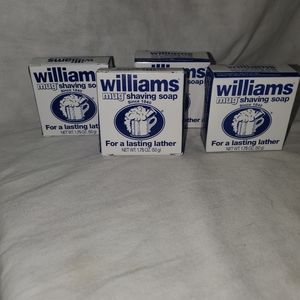 4 New William Mug Shaving Soap